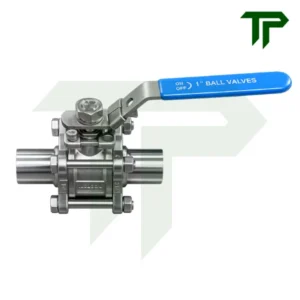 Van Bi 3PC Hàn Inox Vi Sinh Tay Gạt Có Khóa