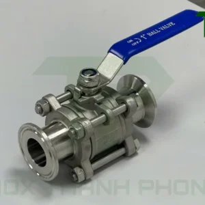 Nguyên lý hoạt động của van bi 3PC nối clamp tay gạt