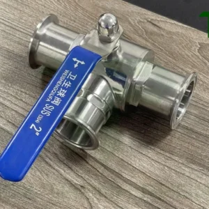 Van bi vi sinh 3 ngả clamp tay gạt là gì?