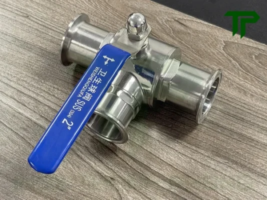 Van bi vi sinh 3 ngả clamp tay gạt là gì?