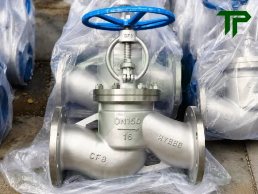 Van hơi inox nối mặt bích