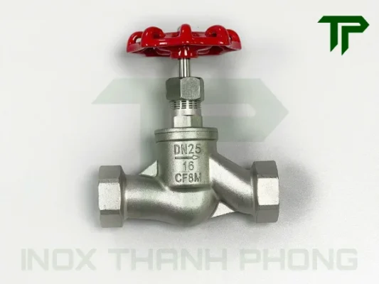 Van hơi chữ ngã inox