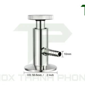 Kích thước van lấy mẫu vi sinh nối clamp
