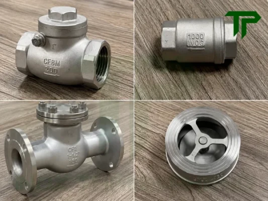 Lưu ý trong quá trình lắp đặt van một chiều inox
