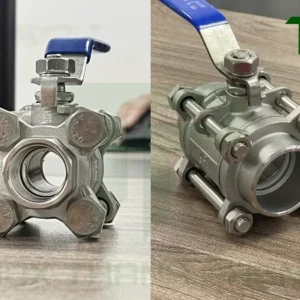 Van bi 3PC đầu hàn khác gì van bi 3PC nối ren?
