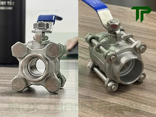 van-3pc-han-tay-gat-4 Van bi 3PC đầu hàn khác gì van bi 3PC nối ren?