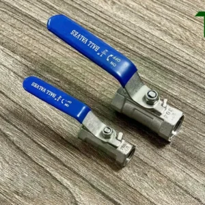 Van bi 1PC inox nối ren tay gạt là gì?