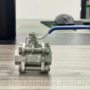 Vật liệu thân van và các chi tiết liên kết của van bi 3PC