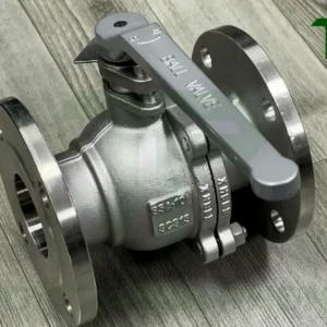 Van bi JIS 10K inox tay gạt