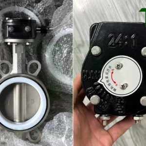 Bộ tay quay và hộp số của van bướm inox hoạt động như thế nào?