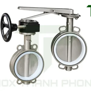 So sánh van bướm inox tay quay và van bướm inox tay gạt