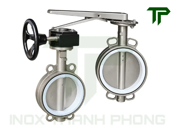 van-buom-inox-tay-quay-4 So sánh van bướm inox tay quay và van bướm inox tay gạt