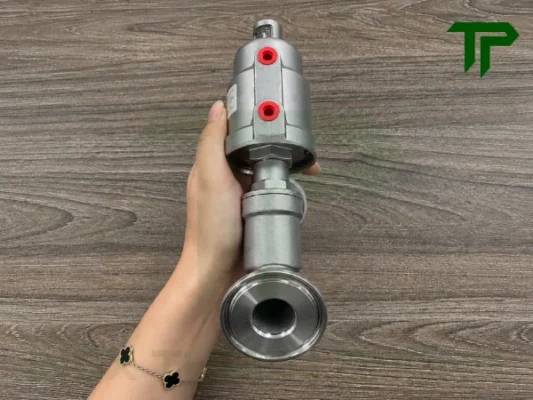 Van xiên nối clamp củ inox